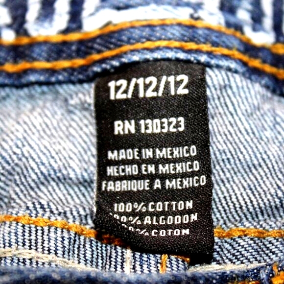 Ecko Unltd. Blue Wash Jeans - Youth Size 12 - Picture 13 of 13